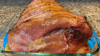 Brown SugarHoney Glazed Ham