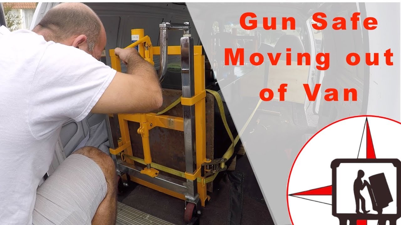 Van Rifle Safe GUN SAFE MOVING OUT OF VAN - YouTube