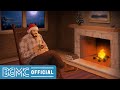 Easy Listening Christmas Songs with Fireplace Sounds: Acoustic Guitar Covers for Christmas Ambience