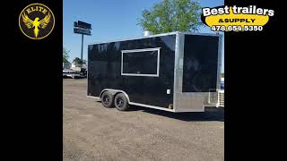 walkthrough new 8 x 16 concession food trailer w hood sinks and power food truck. by Joey fuller best trailers 64 views 4 weeks ago 1 minute, 5 seconds