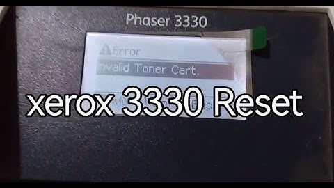 Fix firmware  Xerox Phaser 3330  download boot