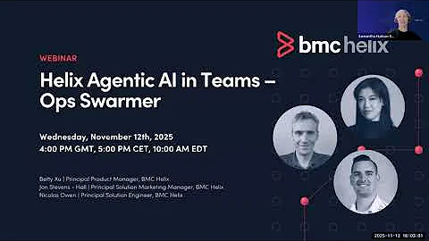 Webinar: Helix Agentic AI in Teams - Ops Swarmer
