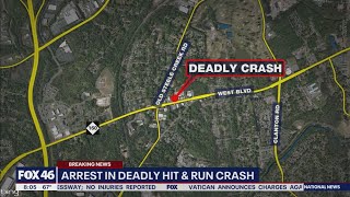33-year-old woman struck, killed in west Charlotte hit-and-run crash, driver arrested