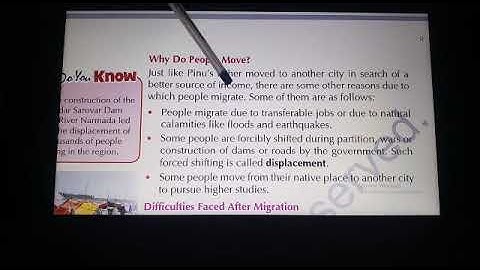 Class V EVS Ch-2 Title-Migration & Relation Part -B