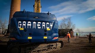 Hart Island Chimney Stack Removal Full Video