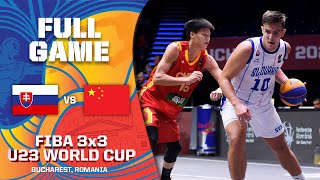 Slovakia v China | Men | Full Game | FIBA 3x3 U23 World Cup 2022 screenshot 3