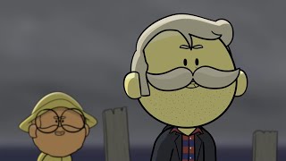 Two Grizzled Fishermen Compare Scar Stories - Animated