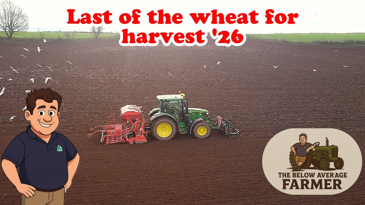 GETTING THE LAST WHEAT PLANTED FOR HARVEST '26
