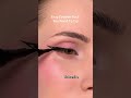 Easy Eyeliner Hack♥️ #eyemakeup #makeuptutorial #makeup #makeuphacks #youtubeshorts #shortvideo #fyp