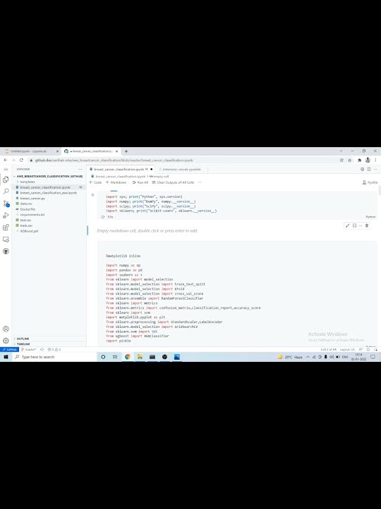 Execute jupyter notebook code directly from github shorts youtube