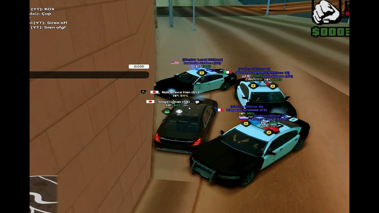 İnception Roleplay - Shigure - Nakamura han Memurlardan kaçamayışş.