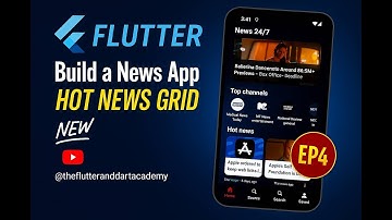 Build a Stunning News App with Flutter – Part 4 | Hot News Grid View (2025 Tutorial)