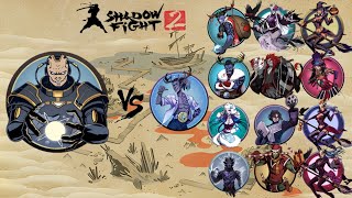 Titan vs All Halloween and Christmas Boss Shadow Fight 2