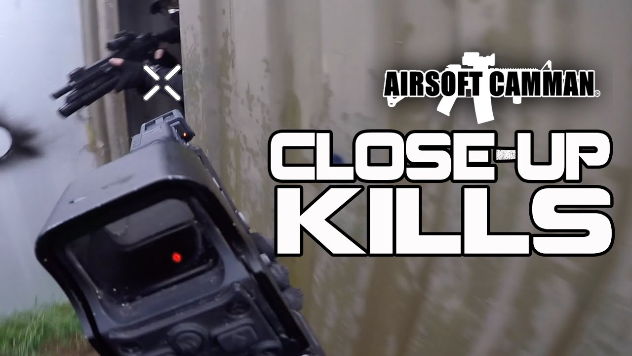 Airsoft Close Up Kills | Super Close CQB Action | Tokyo Marui HK416D