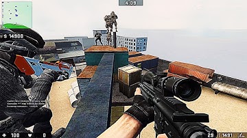 CSS · Zombie Survival/Hunting Mod : zm_eh_forgotten_town_v2  ·ElitE HunterZ