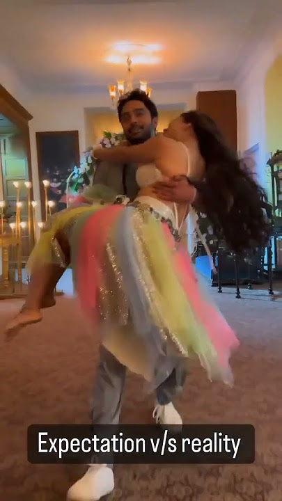 actress nyra banerjee lift and carry couple goals😍#liftaguychallenge #fitness #workout #couplegoals