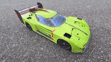 Arrma Vendetta 3S Speed Run on Optional Optional Gearing