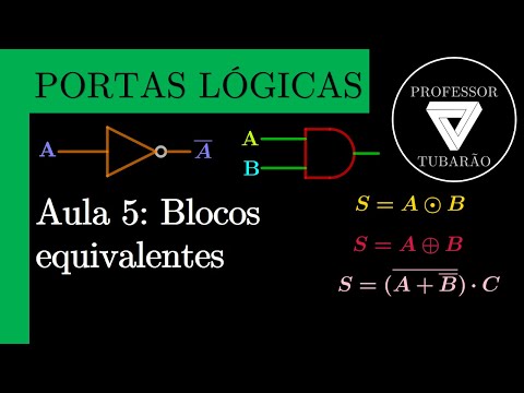 Portas lógicas - Aula 5: Blocos lógicos equivalentes