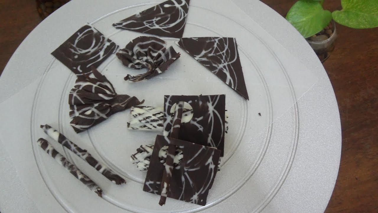 How To Make Chocolate Decorations At Home In Malayalam
