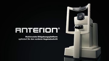 🇩🇪 Multimodale Bildgebungsplattform optimiert für den vorderen Augenabschnitt | ANTERION