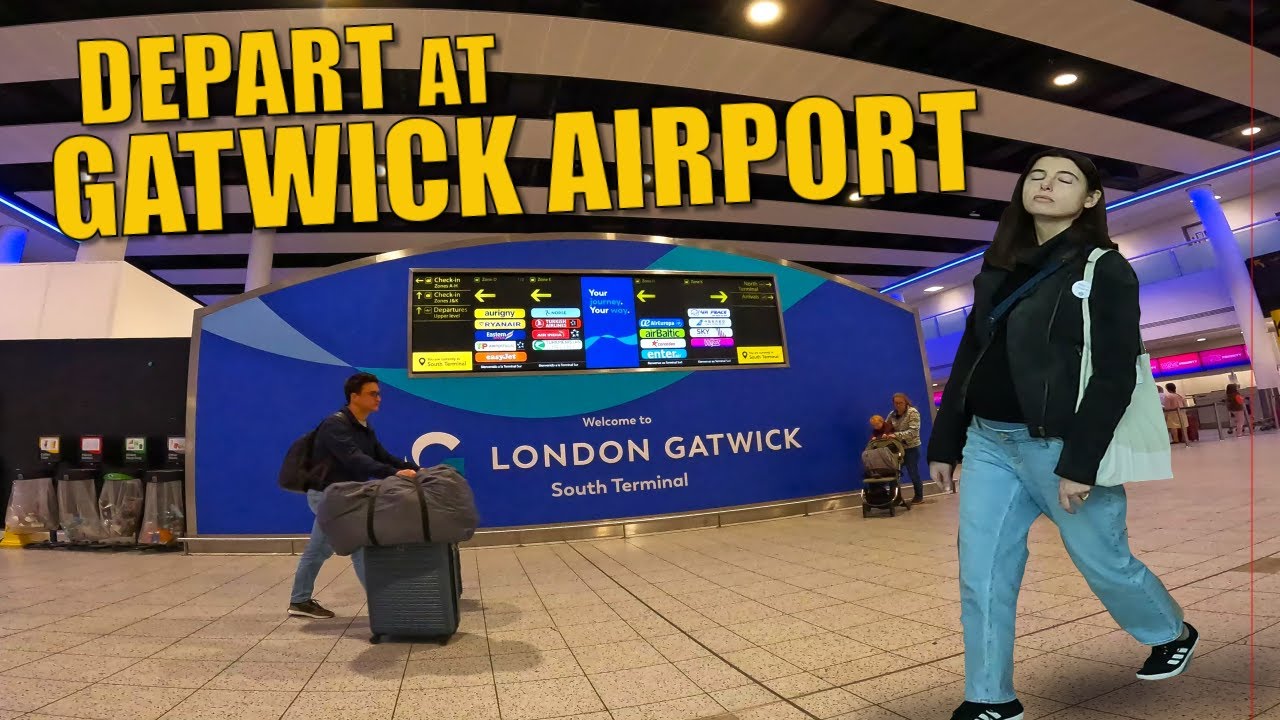 ⭐Your 2025 Virtual Departure at LONDON GATWICK (LGW)