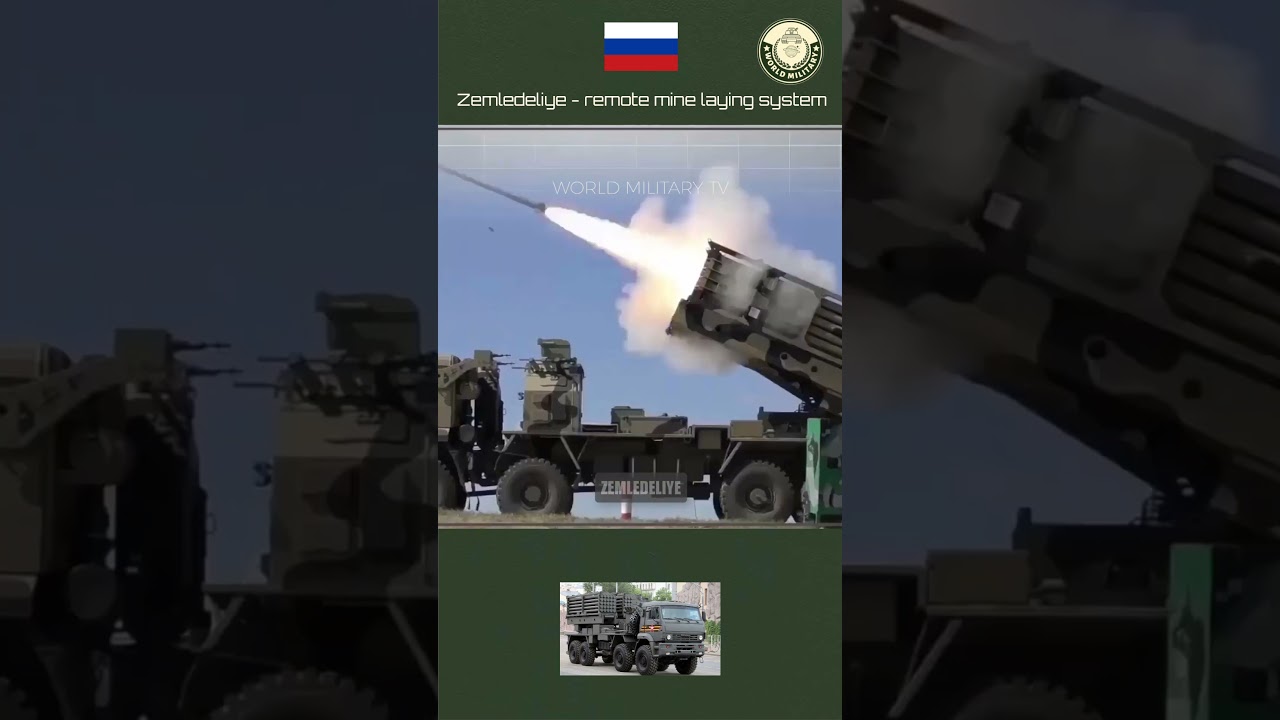 Zemledeliye - remote mine laying system of Russia 