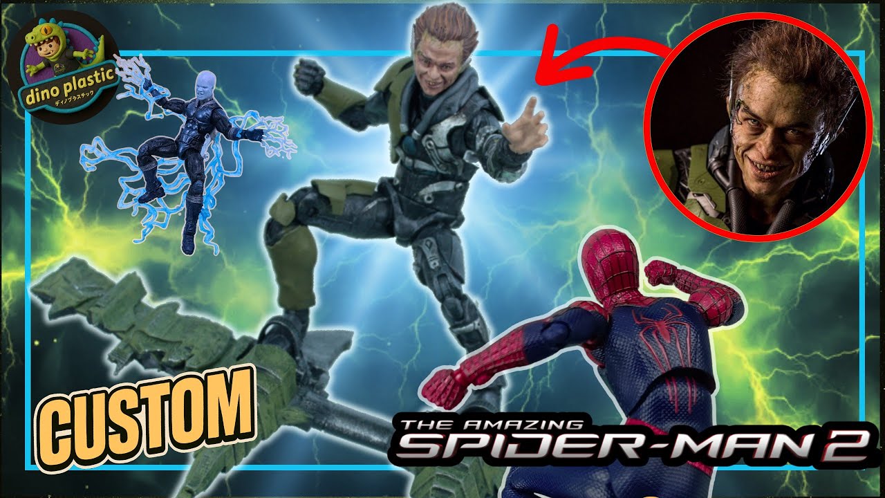 Custom duende the amazig spiderman 2 custom Marvel Legends!!!!