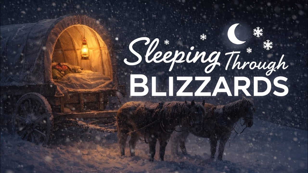 Sleeping Through Blizzards | boring history for sleep 