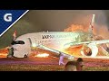 Atc audio  subtitles  japan airlines flight 516 tokyo haneda airport collision  2 january 2024