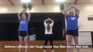 Defense/Offense Get Tough Guard Your Man/Move That Ball (Sideline #31)