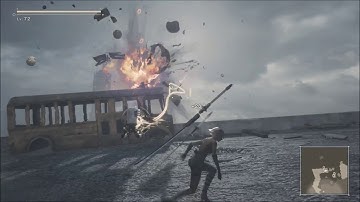 Nier Automata Pod C & Pob B Locations