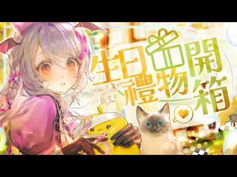 【生日禮物開箱】來拆患者送的禮物!今年的禮物都好大箱...【AoiHinamori】 video thumb