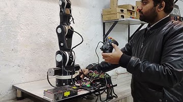 5 DOF Professional Robotic Arm Control By Xbox Controller