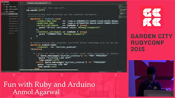 Garden City Ruby Conference - Fun with Ruby and Arduino