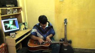 PEHLA NASHA ON HAWAIIAN STEEL GUITAR BY PRAMIT DAS.avi