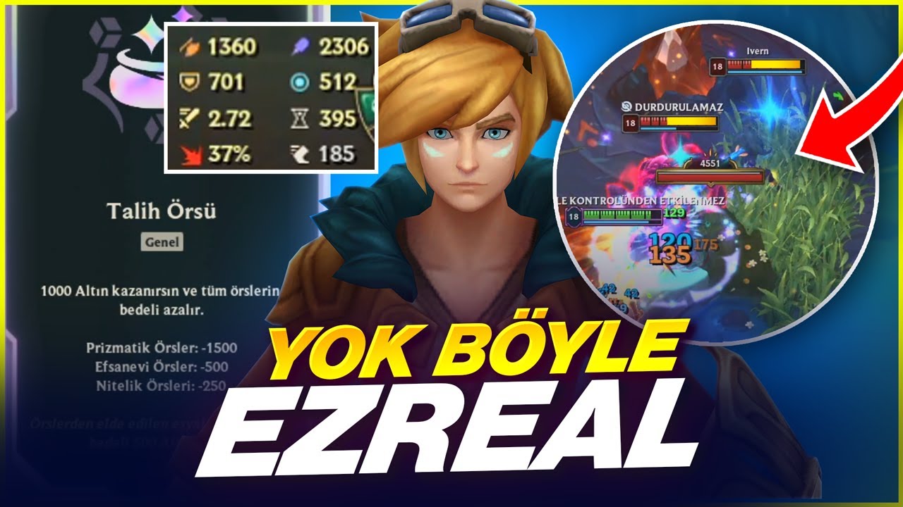 2300 AP 1350 AD EZREAL (DÜNYANIN EN GÜÇLÜ EZREALI?)