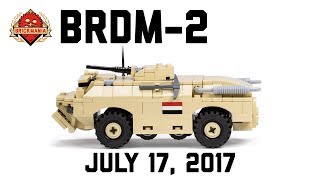 Brdm-2 - Custom Military Lego
