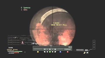 Funky Feeds Episode 1 5 man MW3 Hardhat Barret 50 Cal