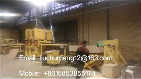 4 head double side calibration sanding machine for particle board plant