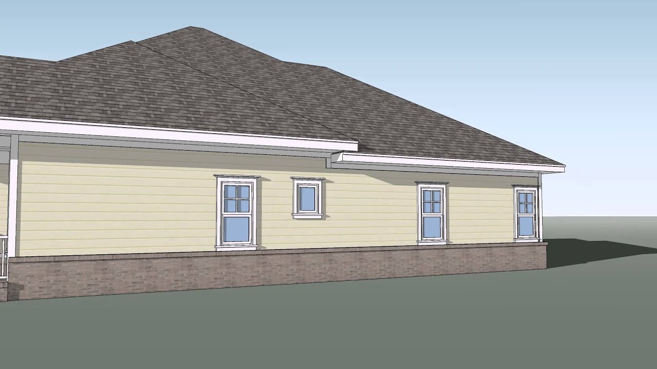The Grayson - Here's a 3-D view of the Exterior of this Floor Plan
