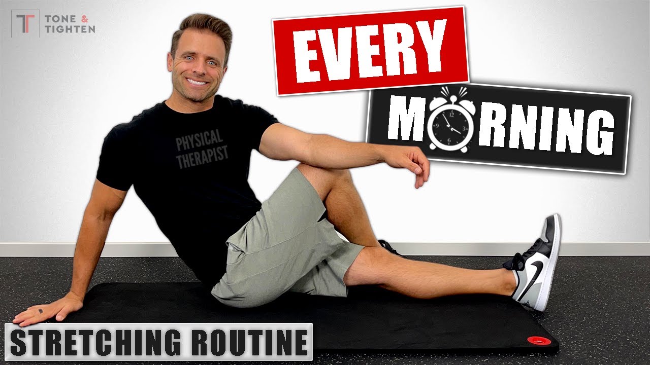 5 Minute Morning Stretches - Quick Routine for Stretching and Energy!