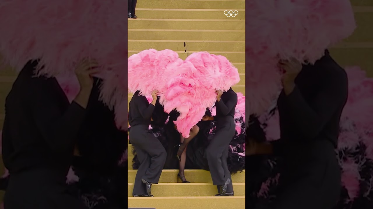 Lady Gaga’s Paris 2024 Opening Ceremony performance still gives us chills. 🩷🇫🇷 #Olympics