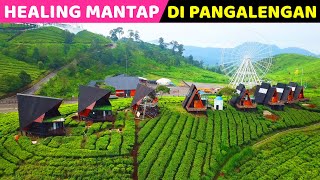 TEMPAT HEALING MANTAP DI PANGALENGAN...! Nimo Tea Resort | Glamping bagus di Pangalengan