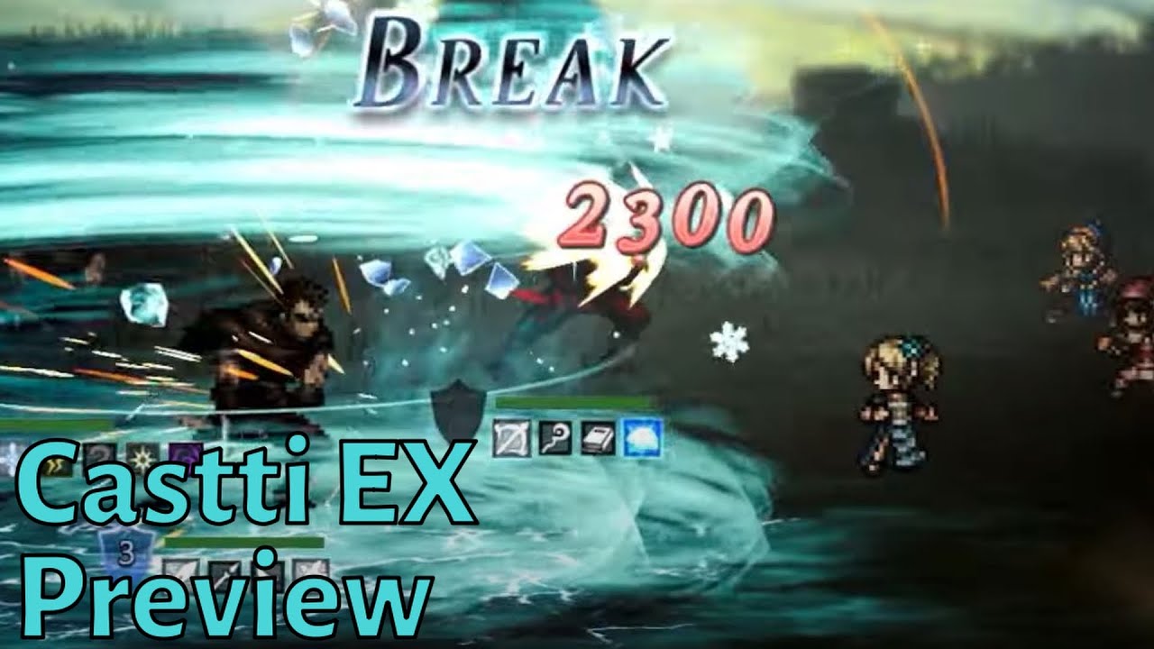 [JP] Castti But She's a Dancer - Castti EX Preview | Octopath Traveler ...
