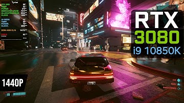 Cyberpunk 2077 - Patch 1.5 Ray Tracing DLSS 1440p | RTX 3080 + i9 10850K