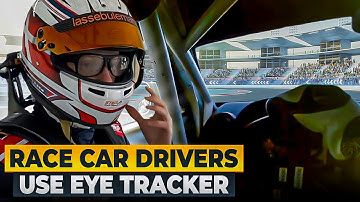 Talented drivers in motorsport use eye tracker