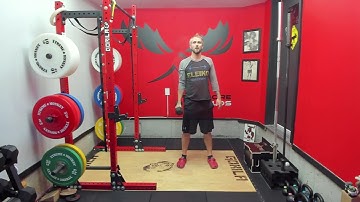 How To Do A Single Arm Squat Curl Press