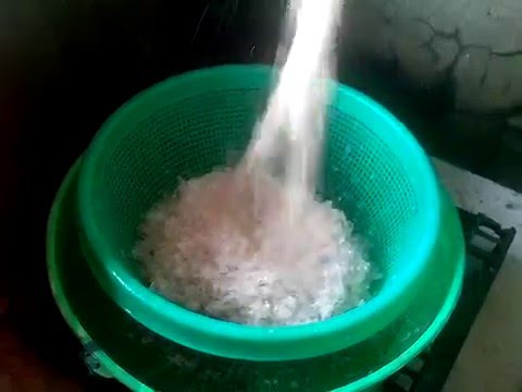 Proses Giling Limbah Plastik  Jenis PET