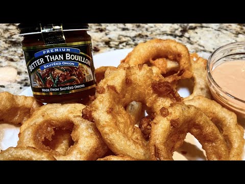 The Best Beer Battered Onion Rings