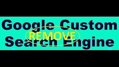 how to remove cse.google.com from google easily